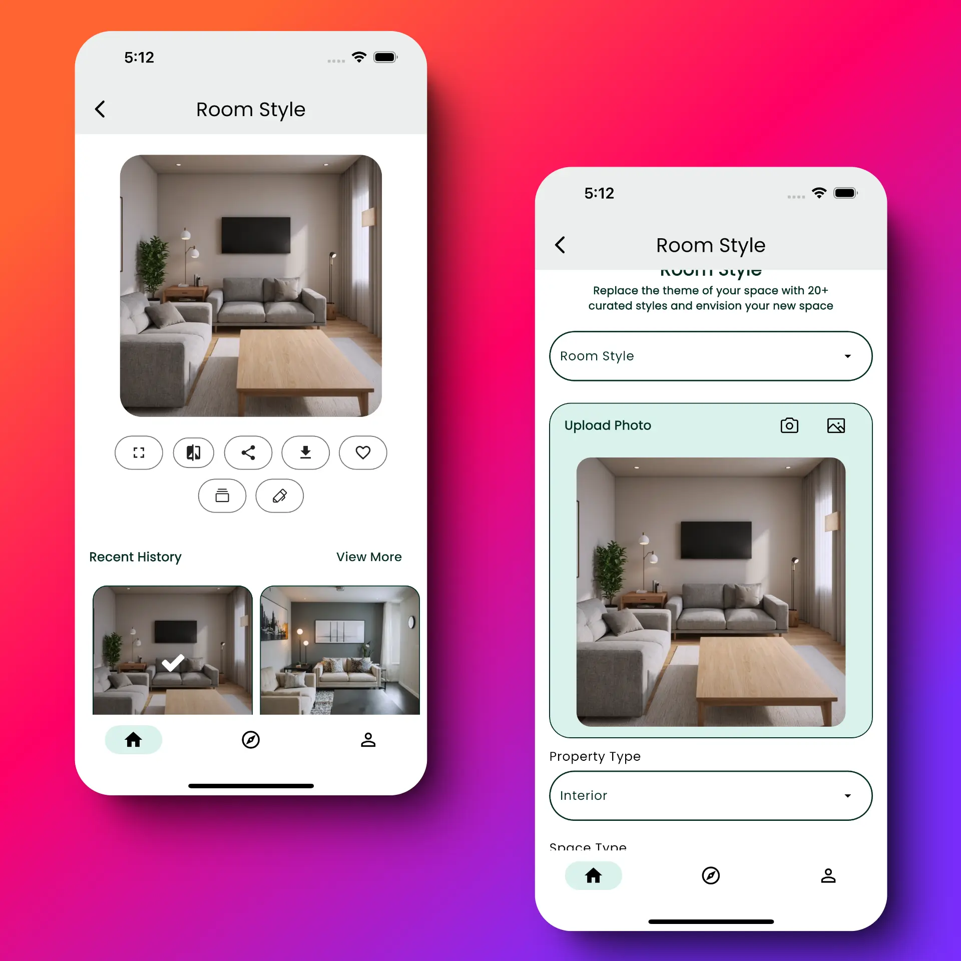 Download NewRoom: AI Interior Design on Mobile| newroom.io